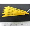 Image 1 : Bundle of 5 New DeWalt Recip/Sawzall Blades 6 inch Bi-Metal / DW 4811