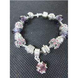 New Pandora style Charm Bracelet
