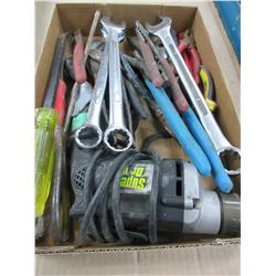 Bundle of Tools / Screw Gun / wrenches / pliers / chanel locks & more