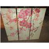 Image 1 : 3 piece Canvas set / Flowers  12" x 36 each
