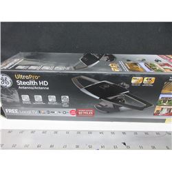 New GE Ultra Pro Stealth HD Antenna / Full HD 1080P 4K Ultra HD /  get