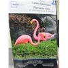 Image 1 : 2 Lawn Flamingos