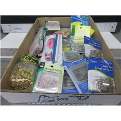 Huge lot of Sewing Supplies / safety pins / Pearlized pins / straight pins/ More