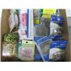 Image 2 : Huge lot of Sewing Supplies / safety pins / Pearlized pins / straight pins/ More