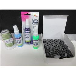 Box of Thread 100 pieces / 3 Fabric Spray Paint