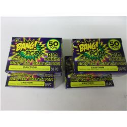 4 Box's of BANG! POPS! / drop em or throw em big BANG! / NO shipping