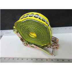 New Erickson Ratchet strap / 2" x 27 foot 3300lbs / 11,000lb break strength