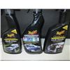 Image 1 : Bundle of 3 Meguires Detailing sprays