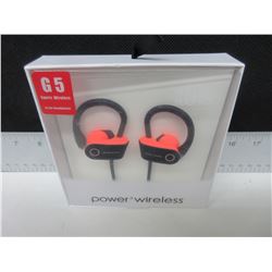 New Power 3 Wireless G5 Sport Headphones with Mic & more