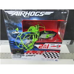 New Air Hogs Hyper Drift Drone 2 in 1 / race on land or fly in the sky