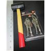 Image 1 : Rubber Mallet & set of 2 Mini Vise Grips