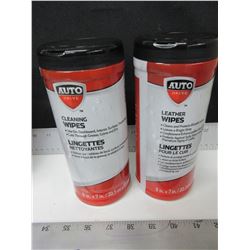New Car Cleaning Wipes and Leather Wipes