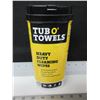 Image 1 : Tub O' Towels Heavy Duty Cleaning Wipes / industrial strength formula