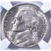 Image 2 : 1950 D JEFFERSON NICKEL NGC MS-66 FS