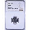 Image 1 : 1957 DIME NGC PF 69