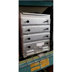 ALUMINUM FOOD DEHYDRATOR W/ 4 TRAYS