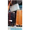 Image 2 : METAL TRUNK, VINTAGE BRIEF CASE, AND CARRYING CASES