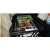 Image 1 : BLACK CRATE OF VHS TAPES