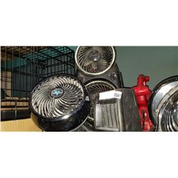 VORADO FAN AND CLASSIC HEATER AND DUAL HONEYWELL FAN