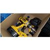Image 2 : LOT OF 2 DRILLS, 3 BATTERIES AND CHARGERS BY DEWALT