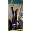 Image 2 : BOX OF ROCK BAND AND GUITAR HERO CONTROLLERS