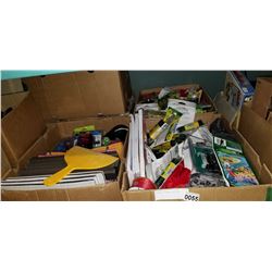 5 BOXES OF SCHOOL SUPPLIES