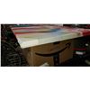 Image 1 : LARGE CANVAS PRINT AND BOX OF NEW CANVAS PRINTS