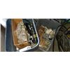 Image 1 : 2 TOTES AND BOX OF NEW HARDWARE