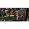 Image 2 : HUSKEY TOOLBAG AND TOOL TOTE W/ CONTENTS
