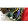 Image 1 : SEAHAWK INFLATABLE BOAT W/ PADDLES IN GREEN TOTE