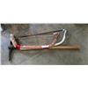 Image 1 : GARDEN PICK AND TWO BOW SAWS