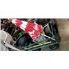 Image 3 : GARDEN CART W/ GARDENING CONTENTS