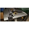 Image 1 : DEWALT PORTABLE TABLE SAW