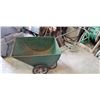 Image 2 : ANTIQUE METAL 2-WHEEL WHEEL BARROW