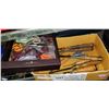 Image 1 : TRAY OF CHISELS AND SCISSORS