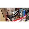 Image 1 : BOX OF MISC SHOP SUPPLIES