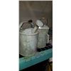 Image 2 : 2 ANTIQUE WATERING CANS