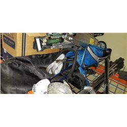 KIDS GOLF CLUB SET AND 2 RAZOR SCOOTERS