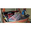 Image 1 : BOX OF TOOLS AND LIGHTS