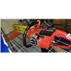 Image 2 : HOMELITE CHAINSAW AND METAL GAS CAN