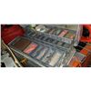 Image 3 : METAL TACKLE BOX W/ CONTENTS AND BOAT GAS TANK