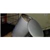 Image 2 : WIRE FOLDING PET CRATE AND BARREL W/ DOG DISH