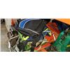 Image 1 : HIKING PACK AND 2 BACK PACKS AND SLEEPING BAG