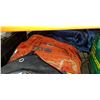 Image 3 : HIKING PACK AND 2 BACK PACKS AND SLEEPING BAG