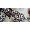 Image 2 : GARDEN HOSE ON REEL AND REEL HOLDER
