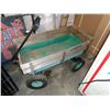 Image 1 : GREEN METAL WAGON