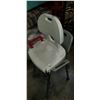 Image 2 : 2 BATH ASSIST CHAIRS WHITE AND GREY