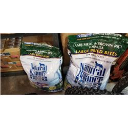 2 BAGS NATURAL BALANCE DOG FOOD