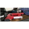 Image 1 : MAKITA ANGLE GRINDER AND RED HAUBOLD-KIHLBERG STAPLE GUN