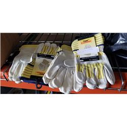 4 PAIRS OF NEW CONDOR WORK GLOVES SIZE L